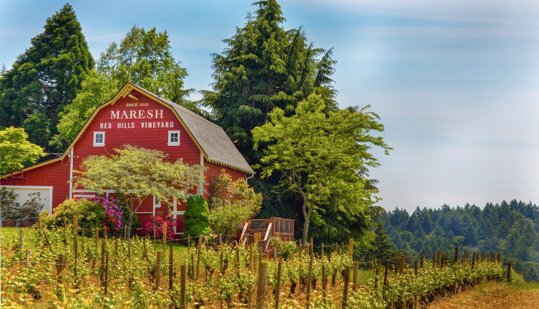 Arterberry Maresh & Powell Hill Wines at the Red Barn