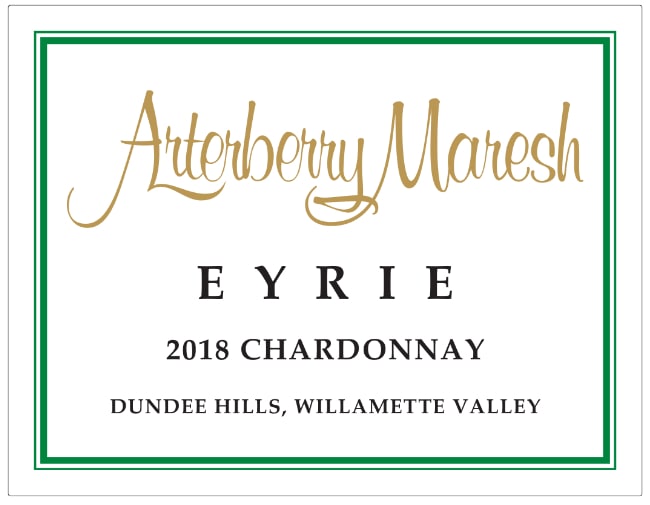 arterberry-chard-eyrie-2018-label-650p Arterberry Maresh Eyrie Vineyard Chardonnay